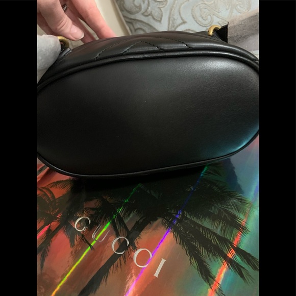 ❌SOLD❌🖤Gucci Marmont Mini Backpack🖤 - Picture 5 of 14